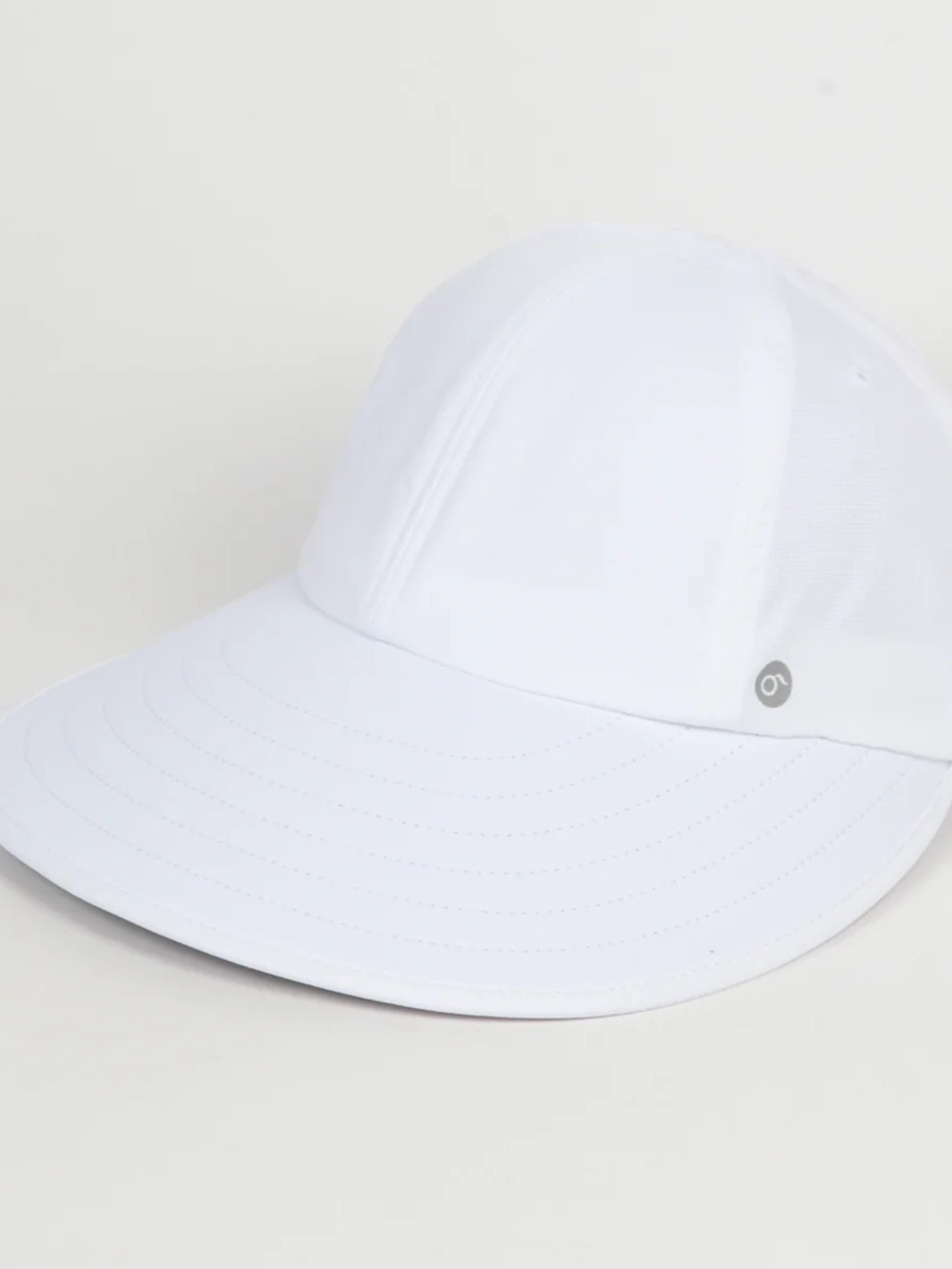 White Ponytail Sunblocker Hat